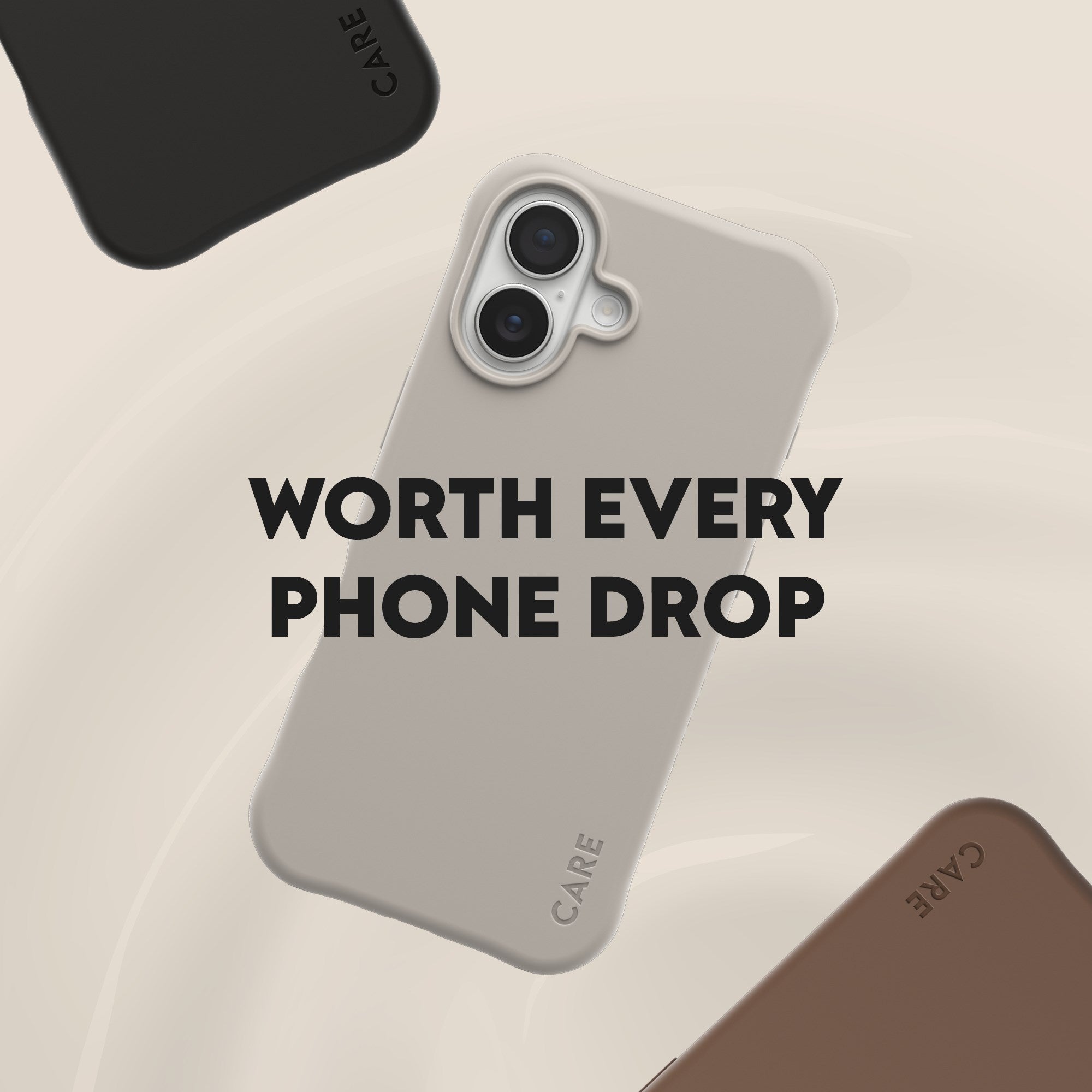 CARE by PanzerGlass® Fashionable Case Samba Vanilla w. MagSafe iPhone 17